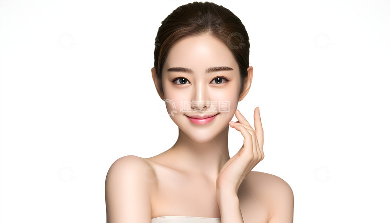 高清大图下载【趣麦麦图】美容行业宣传模特AI摄影图