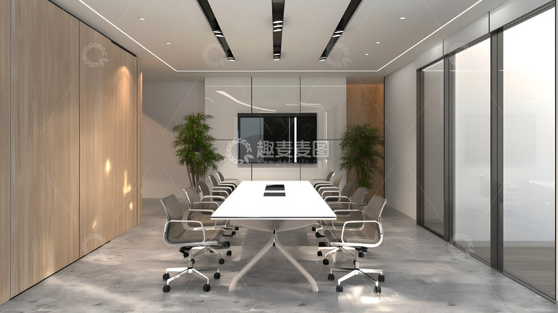 高清大图下载【趣麦麦图】会议办公室会议室开会