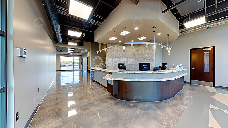 高清大图下载【趣麦麦图】办公室走廊摄影室内
