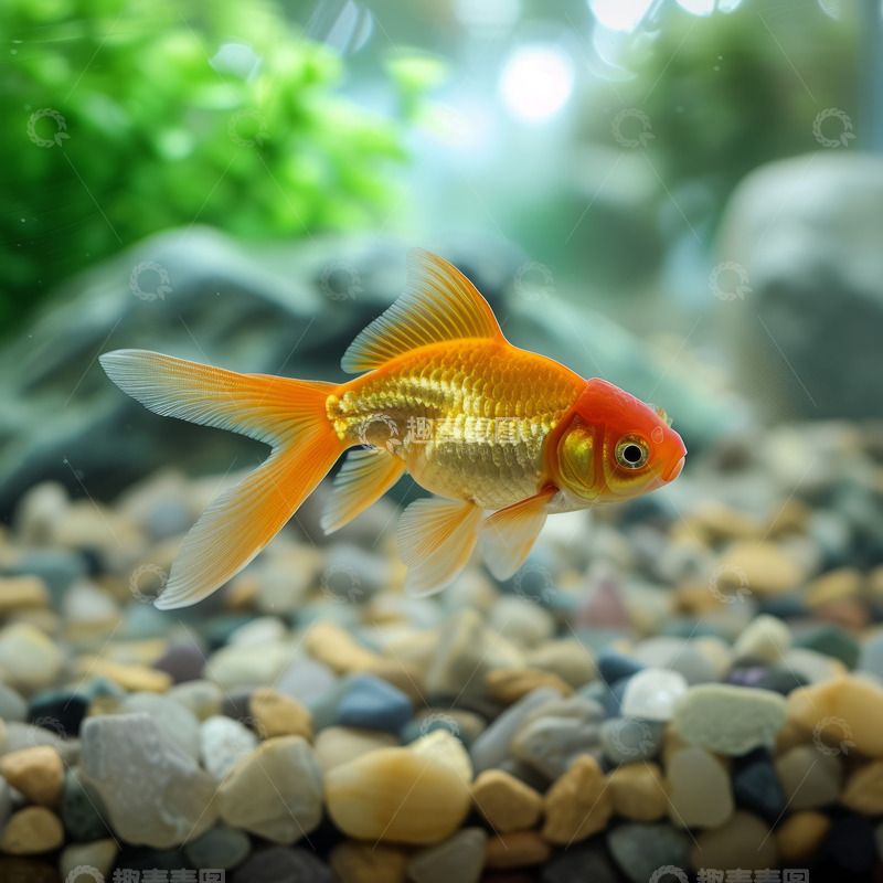 高清大图下载【趣麦麦图】水族馆漂亮金鱼摄影