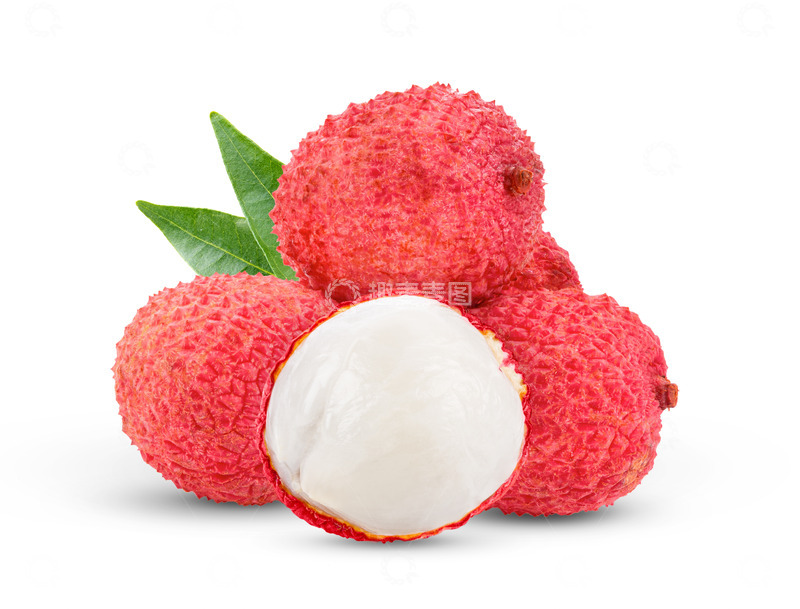 高清大图下载【趣麦麦图】鲜嫩多汁的荔枝