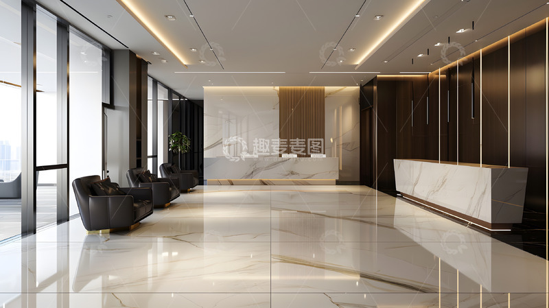 高清大图下载【趣麦麦图】办公室房间背景