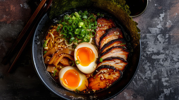 美味糖心蛋牛肉面