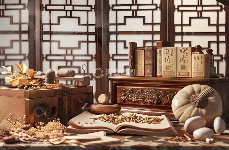 高清大图下载【趣麦麦图】中药草药摆拍拍摄