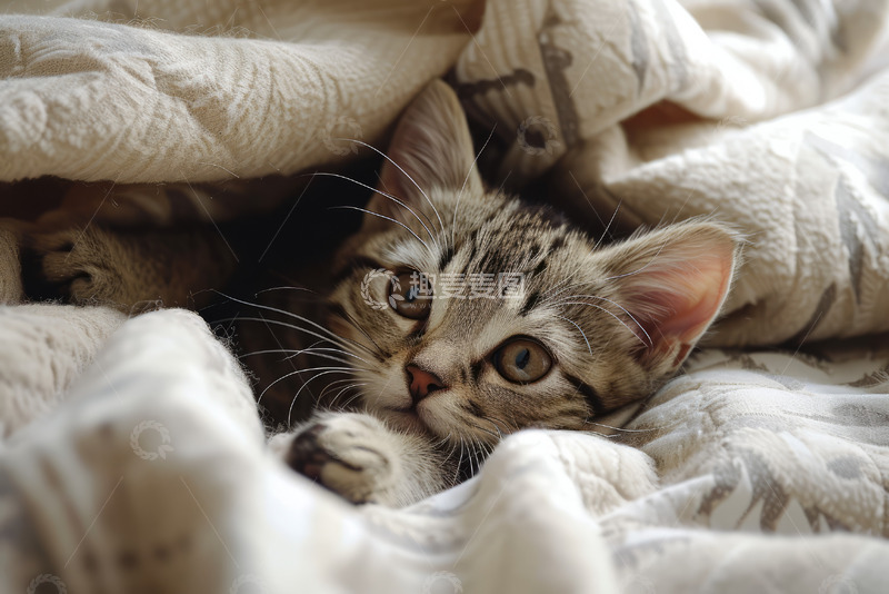 高清大图下载【趣麦麦图】猫咪的温馨生活摄影