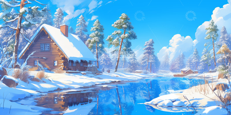 高清大图下载【趣麦麦图】大自然冬季美景