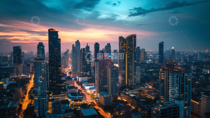 高清大图下载【趣麦麦图】城市建筑高楼摄影