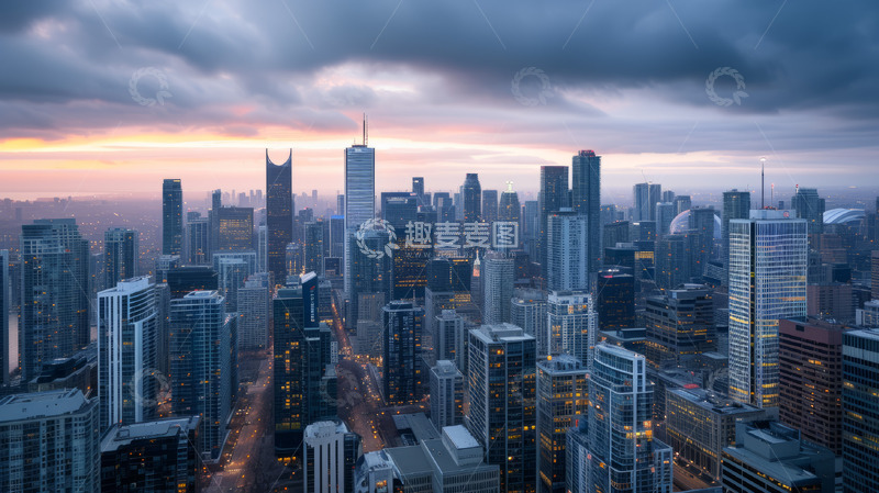 高清大图下载【趣麦麦图】城市高楼建筑摄影