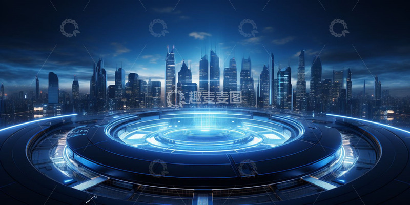 高清大图下载【趣麦麦图】未来科技感背景