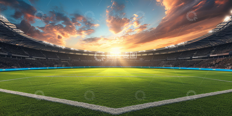 高清大图下载【趣麦麦图】足球场运动场体育场摄影