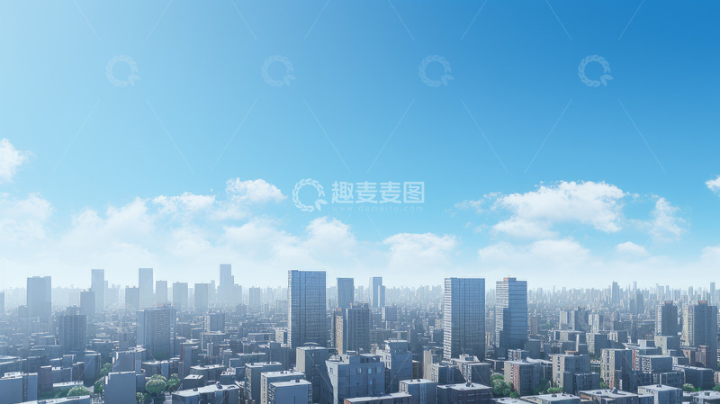 城市建筑天空高楼