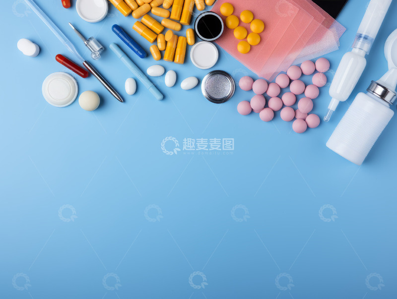 高清大图下载【趣麦麦图】药物药丸医疗保健