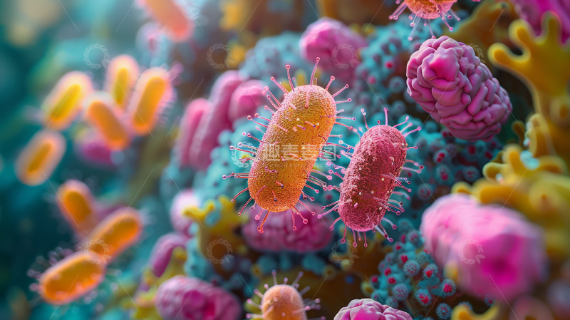 高清大图下载【趣麦麦图】DNA生物学研究