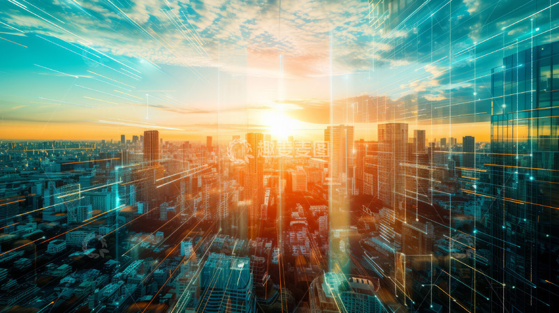 高清大图下载【趣麦麦图】美丽的城市建筑大楼