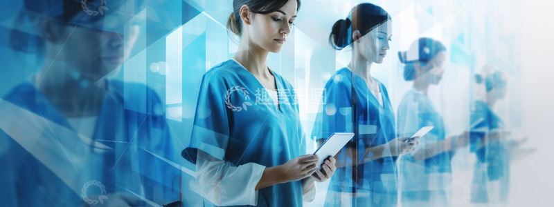 高清大图下载【趣麦麦图】医生医疗海报背景