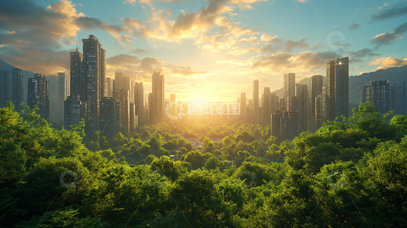 高清大图下载【趣麦麦图】建筑高楼房屋住宅