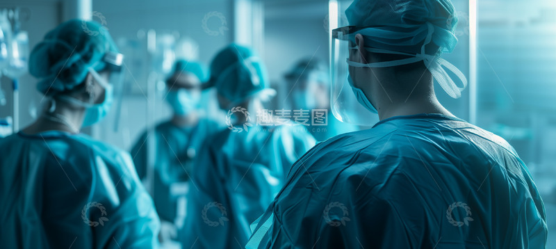 高清大图下载【趣麦麦图】手术室医生场景