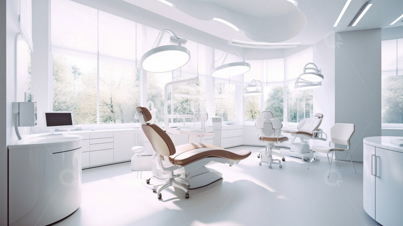 高清大图下载【趣麦麦图】科技感牙科诊所