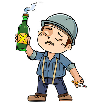 工地安全生产请勿酗酒