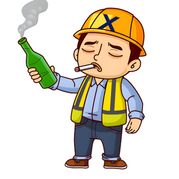 安全生产注意事项禁止抽烟酗酒