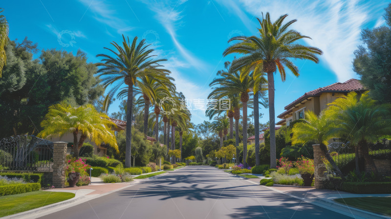 高清大图下载【趣麦麦图】度假村周边风景