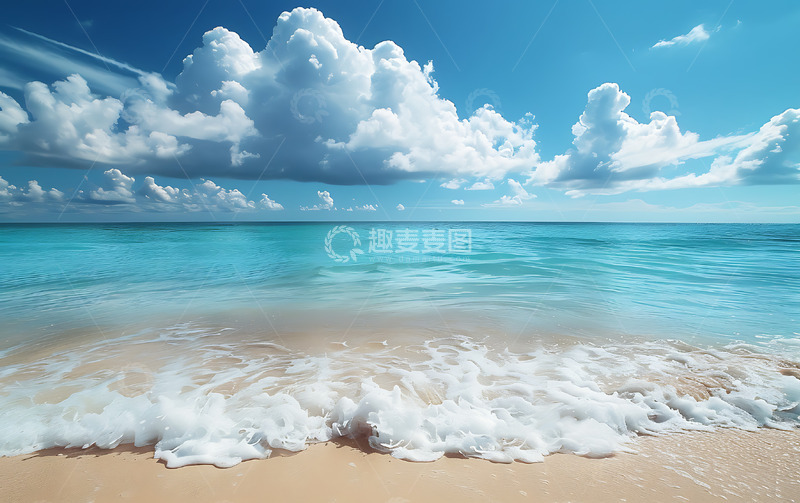 高清大图下载【趣麦麦图】海洋海滩海边沙滩