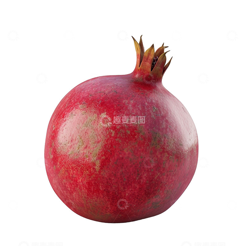 高清大图下载【趣麦麦图】一颗新鲜石榴