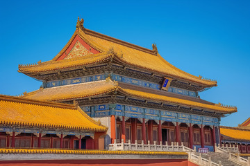 故宫紫禁城建筑AI摄影图