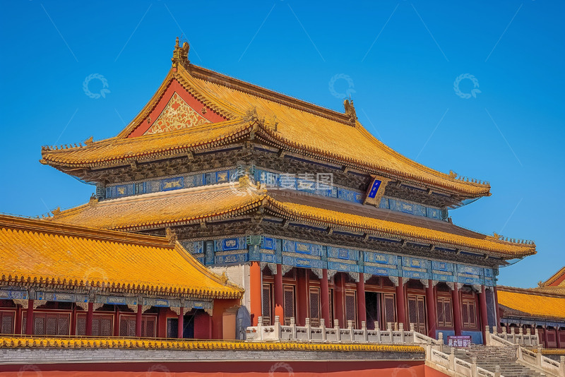 高清大图下载【趣麦麦图】故宫紫禁城建筑AI摄影图