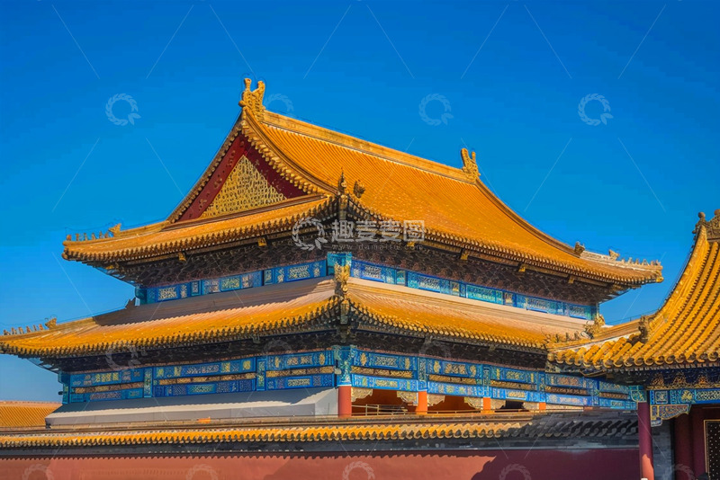 高清大图下载【趣麦麦图】中国古代建筑紫禁城AI摄影图