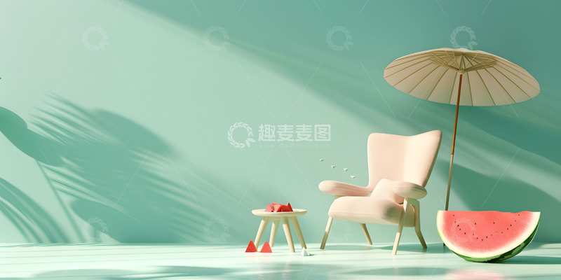 高清大图下载【趣麦麦图】蓝色光影背景