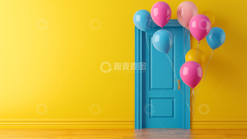 高清大图下载【趣麦麦图】气球海报摄影