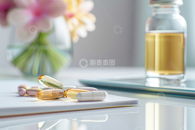 高清大图下载【趣麦麦图】维生素保健品