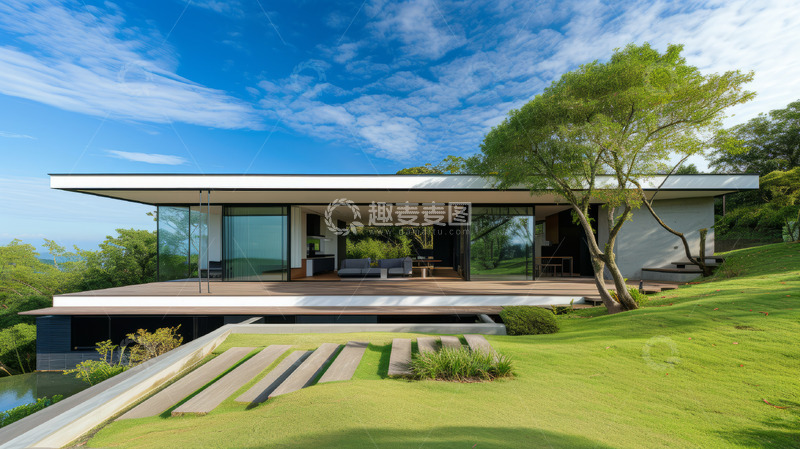 高清大图下载【趣麦麦图】夏日度假酒店