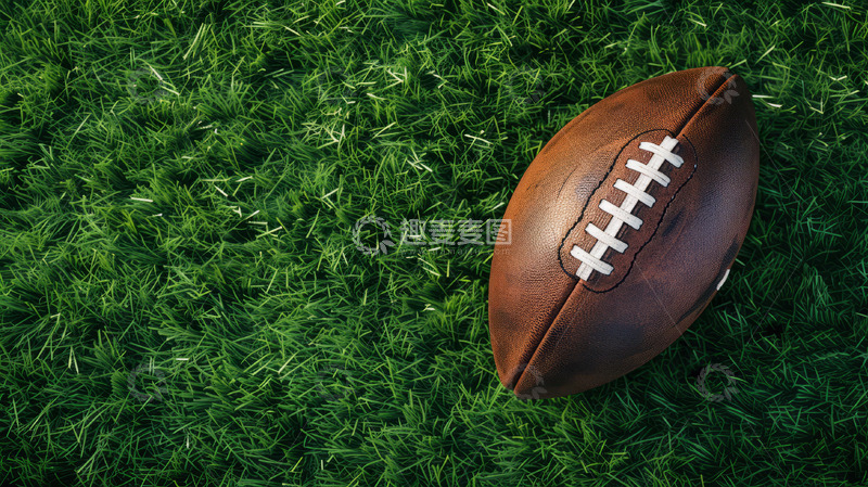高清大图下载【趣麦麦图】绿地草地橄榄球摄影球场