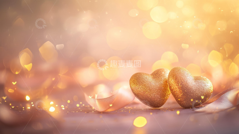 高清大图下载【趣麦麦图】情人节爱心海报