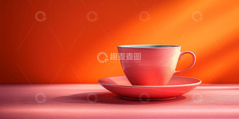 高清大图下载【趣麦麦图】咖啡卡布奇诺杯子