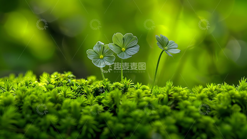 高清大图下载【趣麦麦图】草地上的小花自然风景摄影