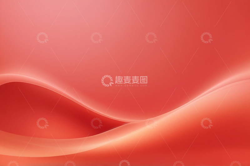 高清大图下载【趣麦麦图】橙红色抽象背景