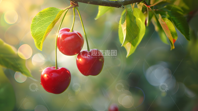 高清大图下载【趣麦麦图】夏日樱桃风景摄影