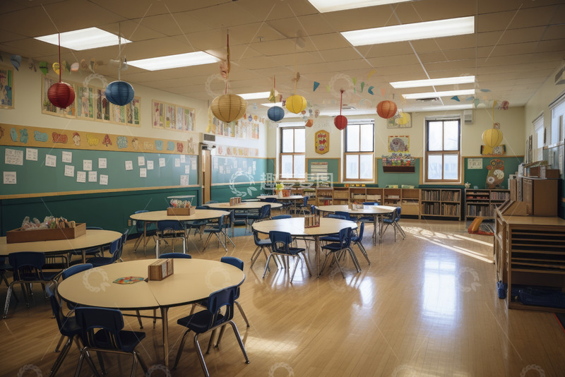 高清大图下载【趣麦麦图】活力教室学习空间