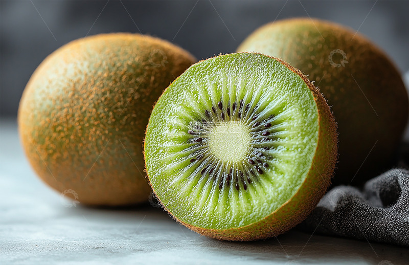 高清大图下载【趣麦麦图】猕猴桃水果生鲜AI摄影图