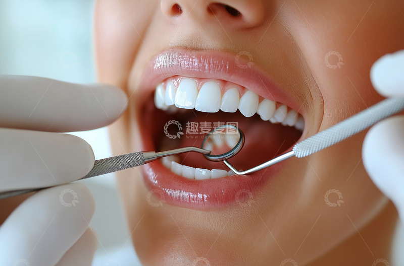 高清大图下载【趣麦麦图】口腔治疗特写AI摄影图