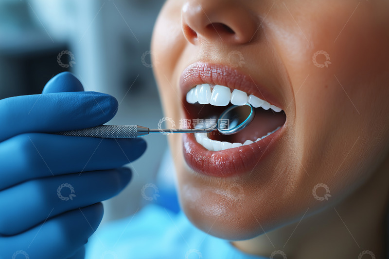 高清大图下载【趣麦麦图】口腔检查AI摄影图