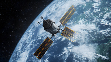 地球轨道上的卫星与空间科技