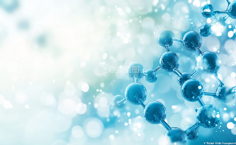 高清大图下载【趣麦麦图】DNA医学科技分子摄影图