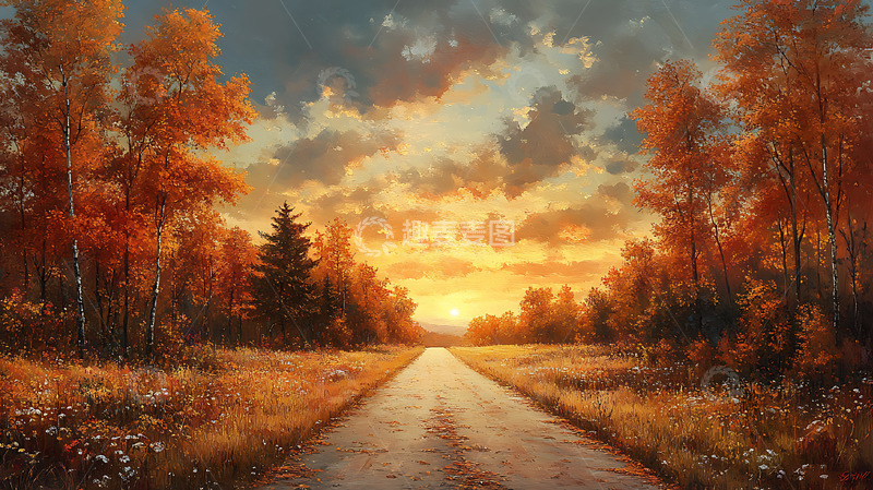 高清大图下载【趣麦麦图】秋天风景风光
