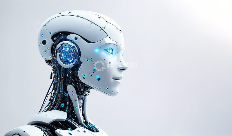高清大图下载【趣麦麦图】智能机器人AI摄影图