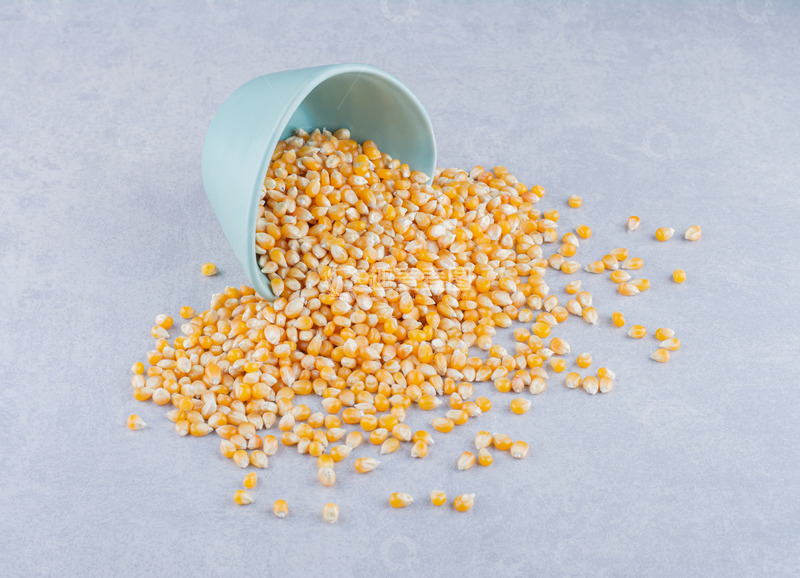 高清大图下载【趣麦麦图】自然散落的玉米粒