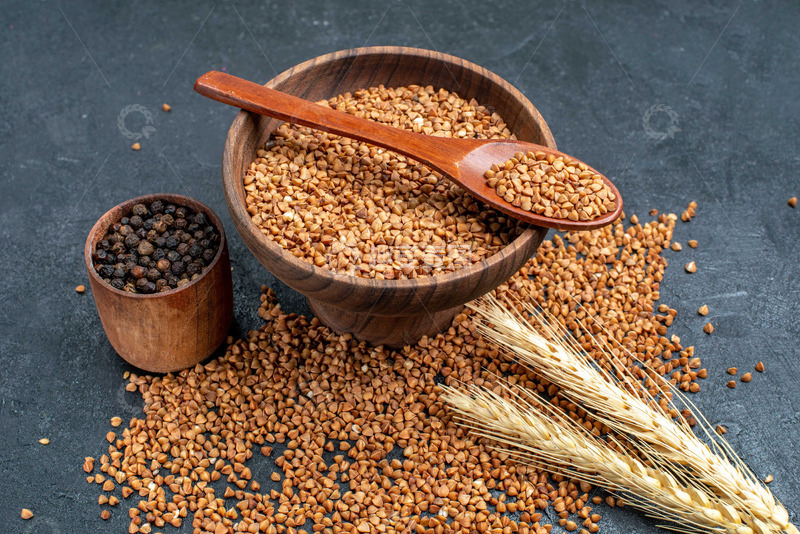 高清大图下载【趣麦麦图】谷物与木器自然质朴